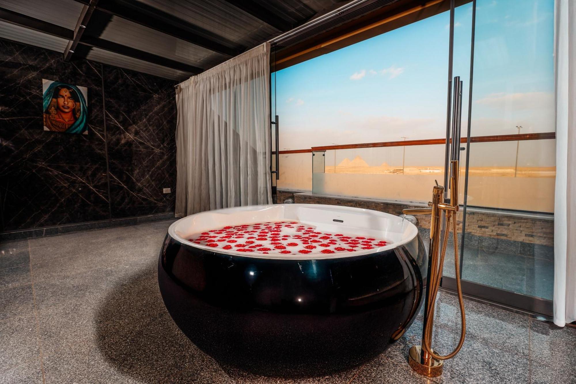 Sultan Pyramids View Inn Kafrat al Jabal Exterior photo